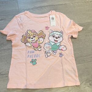 Old Navy Toddler Girls Pink Paw Patrol Graphic T-Shirt Sz 5T NWT